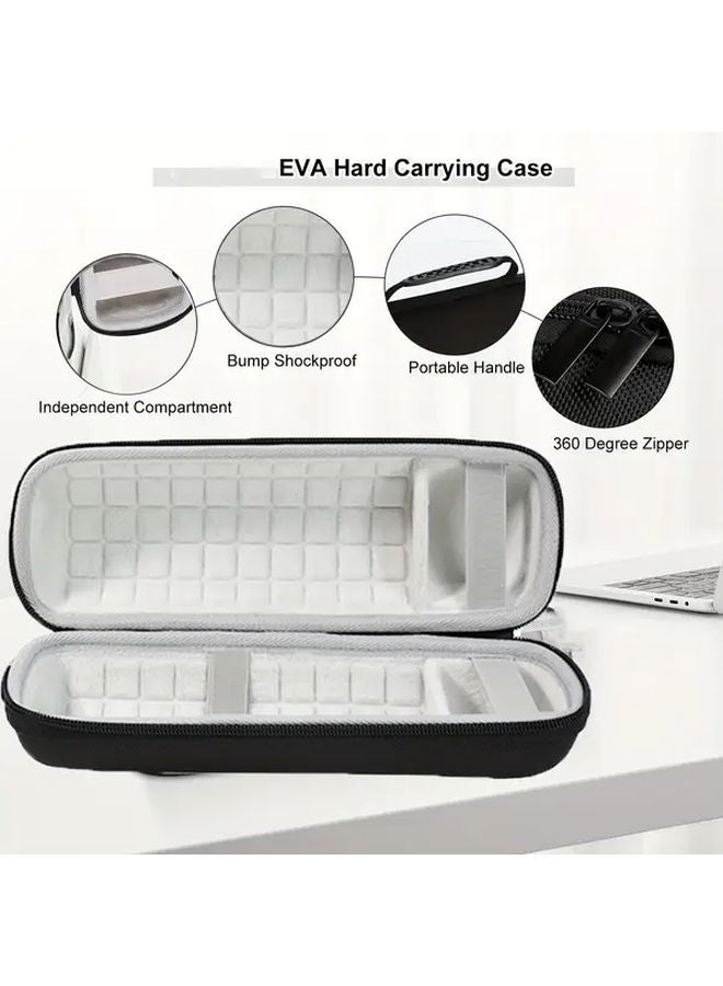 JBL Flip 7 6 5 Speaker Travel Case Black Shockproof Portable Storage Box - Image 2